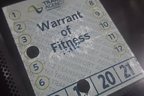 WARRANT OF FITNESS