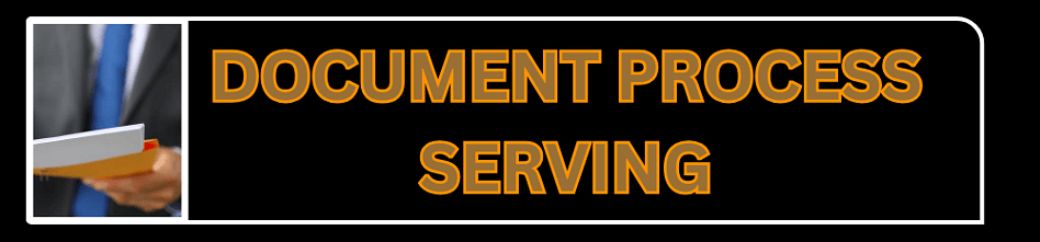 man serving documents