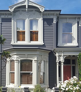 Exterior painting and restoration of a stately character home