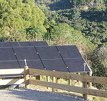 Off the Grid - Off the grid, but with full facilities thanks to solar panels, and other clever environmentally friendly power and heating solutions.  At our cottage we have harnessed our local resources to provide you with full comfort.