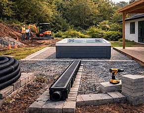 What Drainage Homeowners Should Plan Before Installing a Spa Pool or Swim Spa