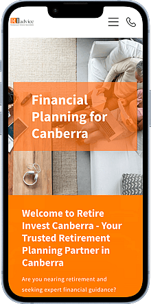 Retire Invest Canberra - Your Web Presence
