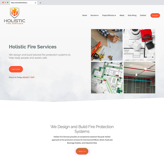 Holistic Fire Services - Your Web Presence