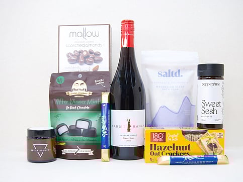 RED WINE, AFTER DINNER MINTS, SALTD MAGNESIUM AND BECCA PROJECT