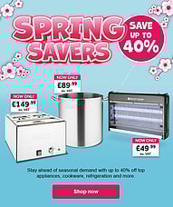 Step into spring with up to 40% off