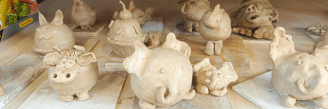 From the School Holiday Workshops - such cute and creative work! - Check out the bottom of the newsletter for our regular "SPOTTED" pics