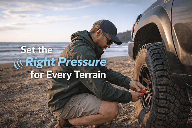 Set the Right Tyre Pressure for Every Terrain