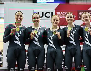 Winning start for New Zealand track cyclists in Hong Kong World Cup
