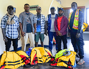 Rescued survivors arrive safely in Buka