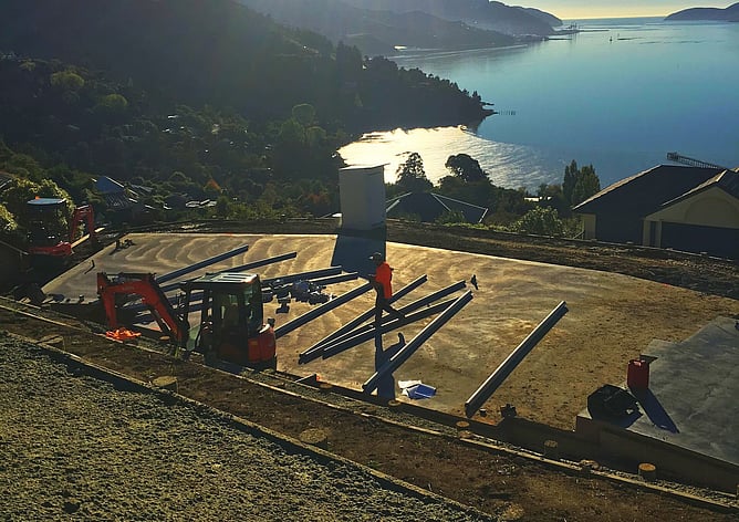 DrainPro sorting drainage on a new build site