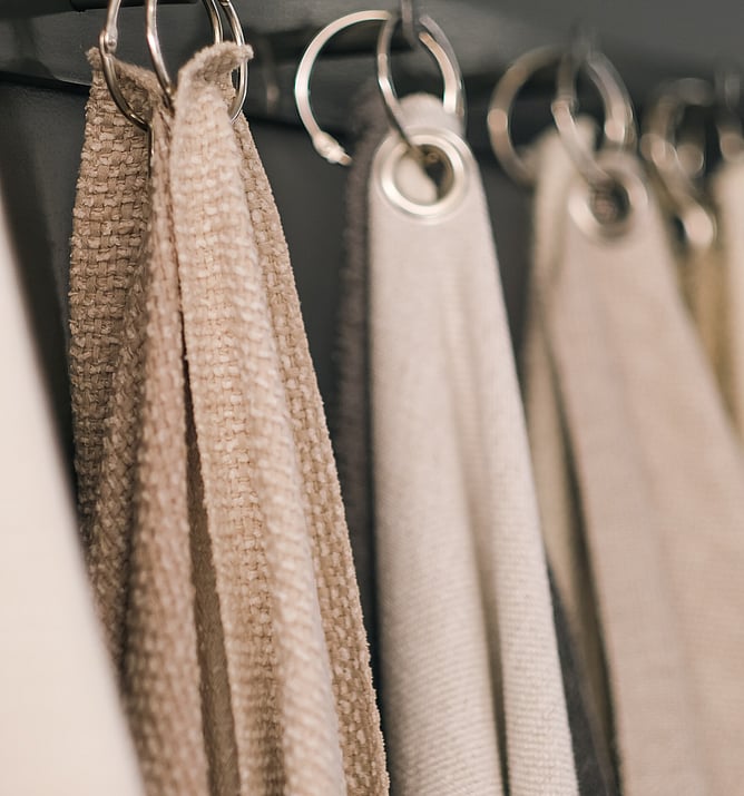 Bespoke material selection samples for home design New Zealand