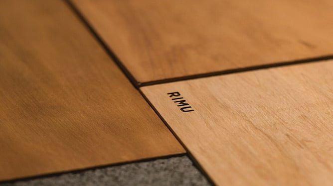 Native/Rimu timber sample used in architectural home material selection