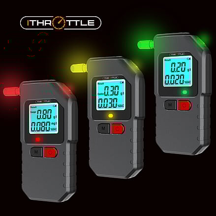 iThrottle Personal Breathalyser