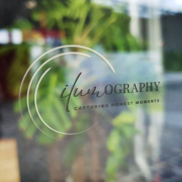 Brand collateral mockup used in a brand identity system