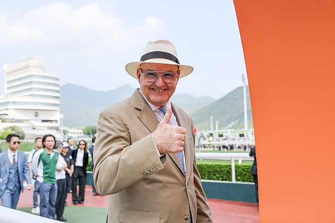 David Hayes says Ka Ying Rising is one of the best horses he has ever seen. -  Photo: Hong Kong Jockey Club