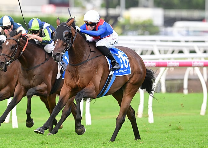 Kronenbourg scored a boilover victory in the A$300,000 Listed Cricks Highway Brisbane Handicap (1600m) at Eagle Farm on Saturday. -  Photo: Grant Peters